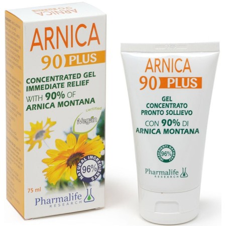 Arnica 90 Plus Gel Concentrato Pronto Sollievo 75 ml