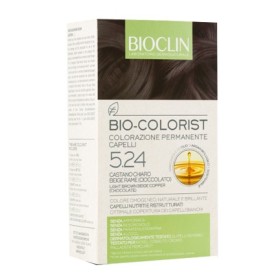 Bioclin Bio-Colorist 5.24 Castano Chiaro Beige Rame Tintura Naturale Capelli Bioclin Bio-Colorist 5.24 Castano Chiaro Beige Rame Tintura Naturale Capelli
