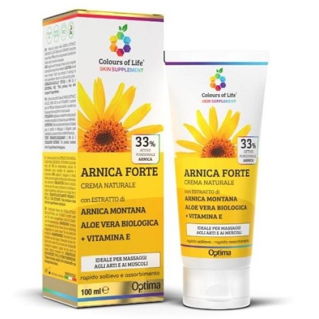 Optima Colours Of Life Arnica Forte Crema Eudermica Naturale 100 ml