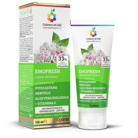 Optima Colours Of Life Emofresh Con Ippocastano Crema Eudermica 100 ml