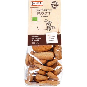 Fior Di Loto Fior Di Biscotti Farrotti Integrali Bio 250 g Fior Di Loto Fior Di Biscotti Farrotti Integrali Bio 250 g