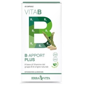 Erba Vita B Apport Plus Integratore Energetico 45 Capsule Erba Vita B Apport Plus Integratore Energetico 45 Capsule