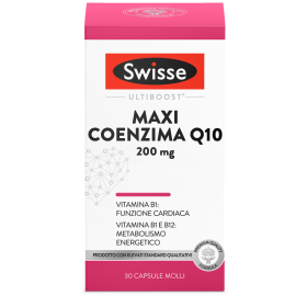 Swisse Maxi Coenzima Q10 Integratore Cardiaco 30 Capsule Swisse Maxi Coenzima Q10 Integratore Cardiaco 30 Capsule