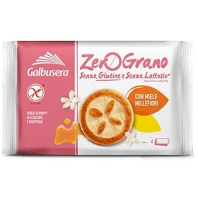 Galbusera ZeroGrano Frollini Con Miele Millefiori Senza Glutine 260 g Galbusera ZeroGrano Frollini Con Miele Millefiori Senza Glutine 260 g