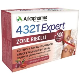 Arkopharma 4321 Expert Zone Ribelli Integratore Bruciagrassi Arkopharma 4321 Expert Zone Ribelli Integratore Bruciagrassi