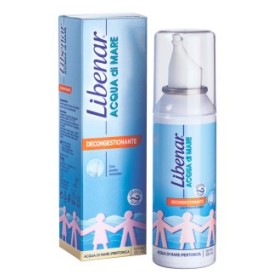 Libenar Acqua di Mare Ipertonica Decongestionante Spray Nasale 100 ml Libenar Acqua di Mare Ipertonica Decongestionante Spray Nasale 100 ml