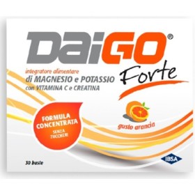 Daigo Forte Integratore Magnesio e Potassio Senza Zucchero 30 Bustine Daigo Forte Integratore Magnesio e Potassio Senza Zucchero 30 Bustine