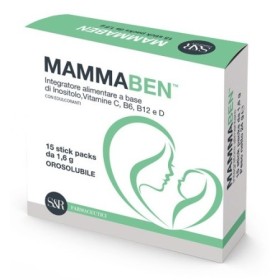 MammaBen Integratore di Benessere Neomamme 15 stick packs MammaBen Integratore di Benessere Neomamme 15 stick packs