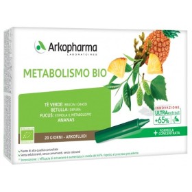 Arkofluidi Metabolismo Bio Integratore Detox 20 Flaconcini Arkofluidi Metabolismo Bio Integratore Detox 20 Flaconcini