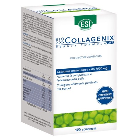 Esi Biocollagenix Integratore di Collagene 120 Compresse