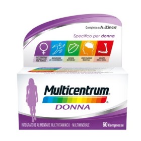 Multicentrum Donna Integratore Multivitaminico Multiminerale 60 Compresse Multicentrum Donna Integratore Multivitaminico Multiminerale 60 Compresse