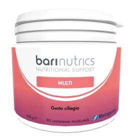 Barinutrics Multi Compresse Masticabili Ciliegia 90 Compresse Barinutrics Multi Compresse Masticabili Ciliegia 90 Compresse
