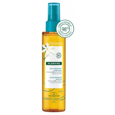 Klorane Polysianes Olio Ristrutturante Doposole 150 ml