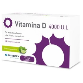 Vitamina D 4000 UI 168 Compresse Masticabili Vitamina D 4000 UI 168 Compresse Masticabili
