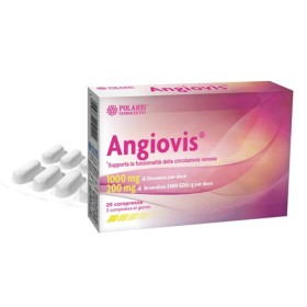 Angiovis Integratore Per La Circolazione e Il Tono Venoso 20 Compresse Angiovis Integratore Per La Circolazione e Il Tono Venoso 20 Compresse