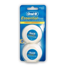 Oral-B Filo Interdentale Essential Al Sapore Di Menta BIPACCO 2X50m Oral-B Filo Interdentale Essential Al Sapore Di Menta BIPACCO 2X50m