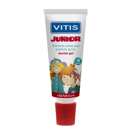 Vitis Junior Gel Dentifricio Bambini  6 anni 75 ml