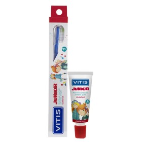 Vitis Junior Spazzolino Bambini  6 anni   Gel Dentifricio 15 ml Vitis Junior Spazzolino Bambini  6 anni   Gel Dentifricio 15 ml
