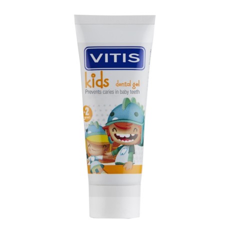 Vitis Kids Gel Dentifricio Bambini  2 anni 50 ml