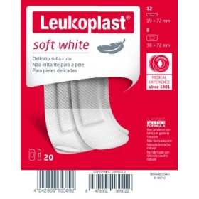 Leukoplast Soft Cerotti 2 Formati Assortiti 20 Pezzi Leukoplast Soft Cerotti 2 Formati Assortiti 20 Pezzi