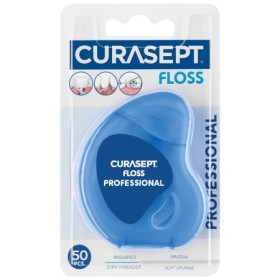 Curasept Floss Professional Filo Interdentale con Passafilo e Spugna 50 m Curasept Floss Professional Filo Interdentale con Passafilo e Spugna 50 m