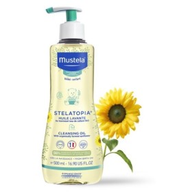 Mustela Stelatopia Olio Bagno Per Bambino Nutriente Pelle Secca 500 ml Mustela Stelatopia Olio Bagno Per Bambino Nutriente Pelle Secca 500 ml