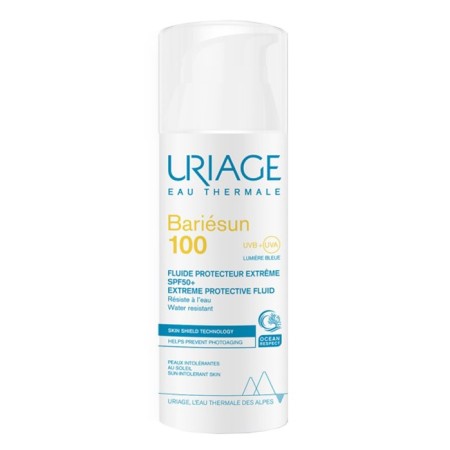 Uriage Bariésun Fluido 100 SPF 50  Protezione Solare Estrema Viso 50 ml