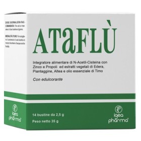 Ataflù Integratore Per Tosse e Secrezioni Bronchiali 14 Bustine Ataflù Integratore Per Tosse e Secrezioni Bronchiali 14 Bustine