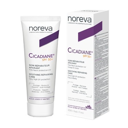 Noreva Cicadiane Spf50  Crema 2in1 Protettiva e Riparatrice Viso e Corpo 40 ml