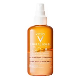 Vichy Capital Soleil Acqua Solare Spray Corpo per Abbronzatura Intensa 50 SPF 200 ml  Vichy Capital Soleil Acqua Solare Spray Corpo per Abbronzatura Intensa 50 SPF 200 ml