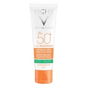 Vichy Capital Soleil Trattamento Opacizzante 3 In 1 SPF 50  Viso 50 ml Vichy Capital Soleil Trattamento Opacizzante 3 In 1 SPF 50  Viso 50 ml