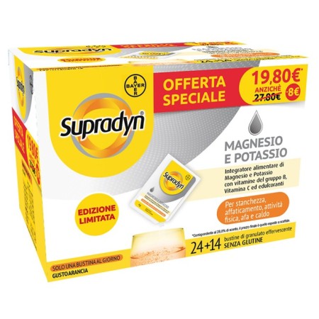 Supradyn Magnesio e Potassio Limited Edition 24 14 Bustine