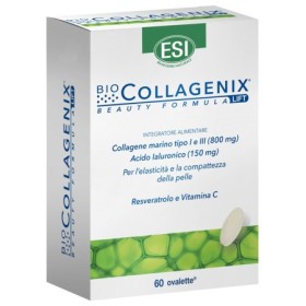 Esi Biocollagenix Integratore di Collagene 60 Ovalette Esi Biocollagenix Integratore di Collagene 60 Ovalette