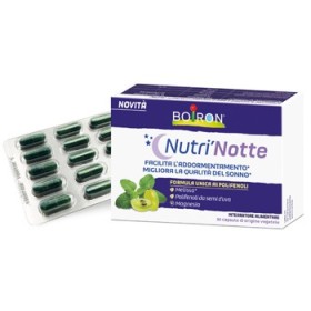Boiron NutrìNotte Integratore Sonno 30 Capsule Vegetali Boiron NutrìNotte Integratore Sonno 30 Capsule Vegetali