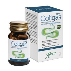 Coligas Fast Aboca Integratore Gonfiore Addominale 50 Capsule Coligas Fast Aboca Integratore Gonfiore Addominale 50 Capsule