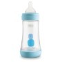 Chicco Biberon Perfect 5 Silicone Flusso Medio Boy  2 mesi 240 ml