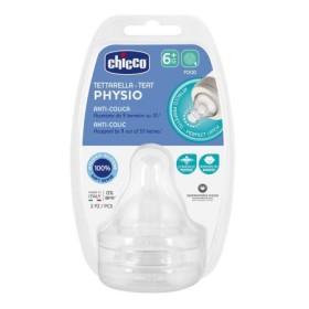 Chicco Tettarella Perfect5 Anti-Colica Silicone Flusso Pappa  6m 2 Pezzi Chicco Tettarella Perfect5 Anti-Colica Silicone Flusso Pappa  6m 2 Pezzi