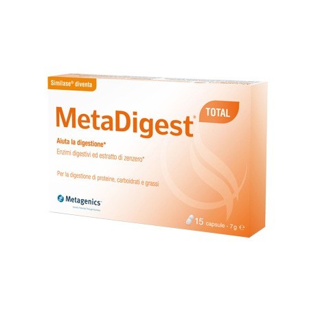 Metadigest Total Integratore Per La Digestione 15 Compresse