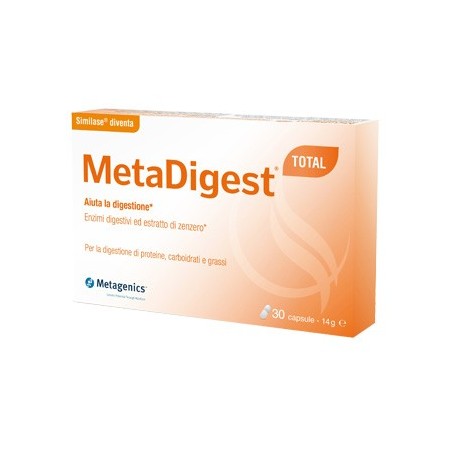 Metadigest Total Integratore Per La Digestione 30 Capsule