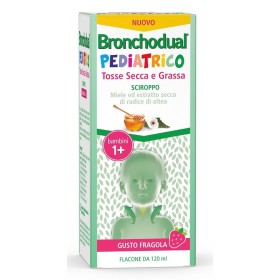 Bronchodual Pediatrico Sciroppo Tosse Secca e Grassa Gusto Fragola 120 ml Bronchodual Pediatrico Sciroppo Tosse Secca e Grassa Gusto Fragola 120 ml