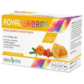 Erba Vita Royal Energy Integratore con Pappa Reale 10 Flaconcini Erba Vita Royal Energy Integratore con Pappa Reale 10 Flaconcini