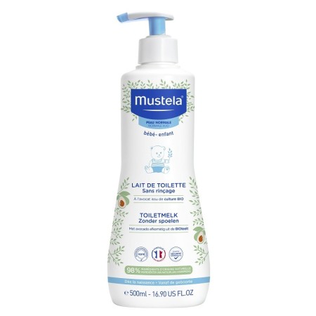 Mustela Latte di Toilette Detersione Viso e Sederino Pelle Secca 750 ml