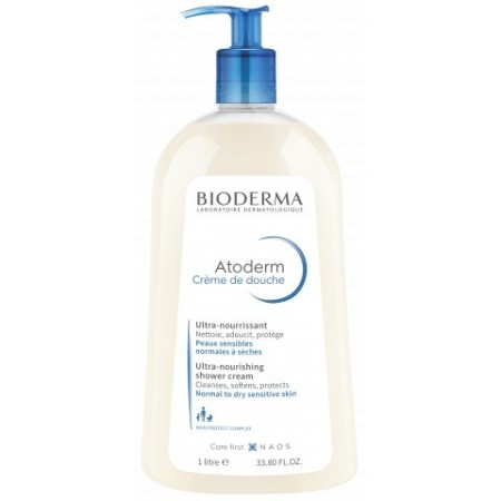 Bioderma Atoderm Crema Doccia Detergente Pelle Secca 1 L