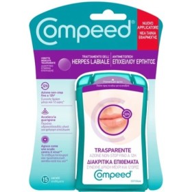 Compeed Herpes Cerottini Trasparenti 15 Patch Con Applicatore Compeed Herpes Cerottini Trasparenti 15 Patch Con Applicatore