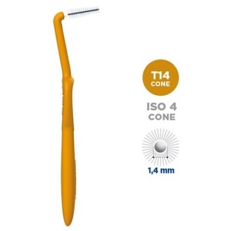 Curasept Proxi Angle Treatment T14 Cone ISO 4 Cone Scovolino Ocra 5 Pezzi