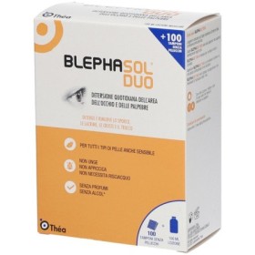 Blephasol Duo Detergente Palpebre 100 ml   100 Garze Blephasol Duo Detergente Palpebre 100 ml   100 Garze