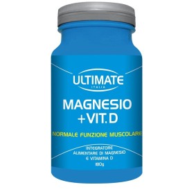 Ultimate Magnesio   Vit D Integratore 180 g Ultimate Magnesio   Vit D Integratore 180 g