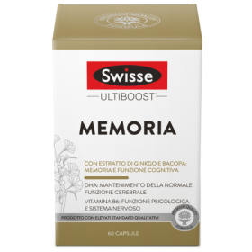 Swisse Memoria Integratore per la Funzione Cognitiva 60 Capsule Swisse Memoria Integratore per la Funzione Cognitiva 60 Capsule