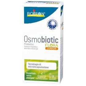 Boiron Osmobiotic Flora Junior Integratore Probiotico 12 Bustine Stick Boiron Osmobiotic Flora Junior Integratore Probiotico 12 Bustine Stick