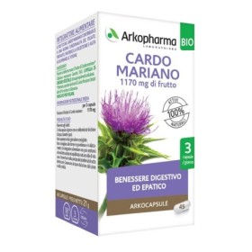 Akocapsule Cardo Mariano Bio Integratore Fegato 45 Capsule Akocapsule Cardo Mariano Bio Integratore Fegato 45 Capsule
